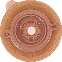 Coloplast Assura Two-Piece Pre-Cut Nonconvex Flat Standard Wear Skin Barrier with Flange and Belt Tabs 1-3/8" Stoma Opening, 2" Flange, Round, Spiral Adhesive, Flexible (Box of 5 Each)