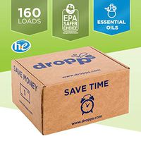 Dropps Sensitive Skin Laundry Detergent Pods, Fresh Scent, Hypoallergenic, Eco Friendly, Plastic Free, 160 Count