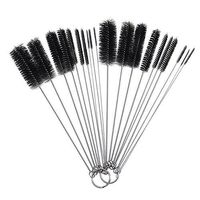 10Pcs Nylon Bottle Tube Nozzle Brushes Cleaning Brush Cleaner Set Kitchen Tool