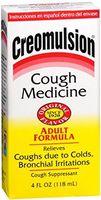 Creomulsion Cough Medicine Adult Formula 4 oz (Pack of 5)