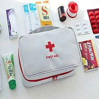 Clothful Portable Package, Medical Bag Emergency Survival First Aid Kit Treatment Outdoor Home Rescue New Portable Medical Home Office Accessories Farmhouse Kitchen