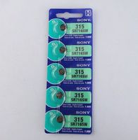 5Pcs SONY SR716SW 315 Coin Cell 1.55V Silver Oxide Watch Battery Made in Japan
