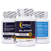 Meladream - Fast Absorption Melatonin 10mg 75 Tabs (Cherry Flavor)