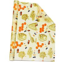 Reusable Beeswax Food Wrap Eco Friendly Plastic Free - Biodegradable Bowl Cover, Sustainable Sandwich Wrappers Alternative to Wrap