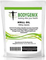 Brand New Pack of"Krill Oil" 1000mg Capsules (Made in UK) [Several Sizes Available] (120)