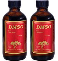 DMSO 99.9% Pure Liquid (Pack of 2), 4 Oz Each