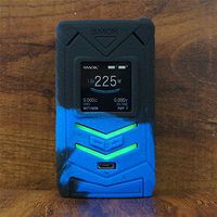 ModShield for Smok VENENO 225W TC Silicone Case ByJojo Cover Shield Wrap Skin (Blue/Black)