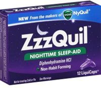 ZzzQuil Nighttime Sleep-Aid, LiquiCaps 12 ea (Pack of 6)