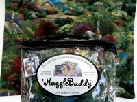 'NUGGLEBUDDY Microwaveable Moist Heat & Aromatherapy Organic Rice Pack. Cold Pack!"SECRET GARDEN" Fabric. LAVENDER & LEMONGRASS Aromatherapy!