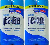 Sprayway World's Best Value Pack 19 Oz Glass Cleaner (2 Pack) Made in USA