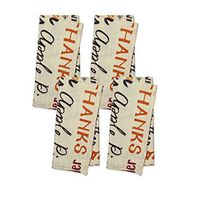 Celebrate Fall Together Word Toss Napkin 4-pk