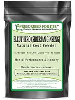 Eleuthero - Natural Root Powder - No Fillers (Eleutherococcus senticosus), 12 oz (340 g)