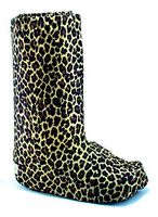 My Recovers Walking Boot Cover for Fracture Boot, Fashion Cover in Leopard,Tall Boot, Made in USA, Orthopedic Products Accessories (SM)