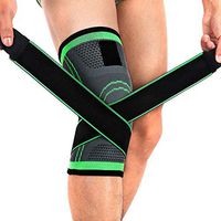 CROSS1946 Copper Knee Compression Sleeve hinged Knee Brace Knee Protector Running Accessories Patella stabilizing Knee Brace for Arthritis Pain and Support Knee wrap Basketball L Large