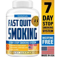 Lung Cleanse & Fast Quit Smoking Aid - Detox Pills for Clear Lungs - Made in USA - Provides Lung Health Support, Asthma Relief & Helps Stop Smoking - Lung Detox & COPD Relief with Mullein & Lobelia