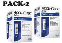 Accu-check Aviva Test Strips 50 - pack of 2