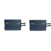 Hifonics Thor Compact 350 Watt 4 Channel Marine Audio Amplifier (2 Pack)