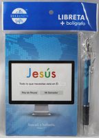 Libreta + Boligrafo - Jesus - Todo lo que necesita esta en El