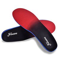Orthotic Insoles Heel and Foot Arch Support Inserts for Plantar Fasciitis Flat Feet Over-Pronation Pain (US Mens 14-14.5)
