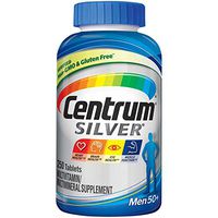Centrum Silver Men Multivitamin/Multimineral Supplement Tablet, Vitamin D3, Age 50+ (250 Count)