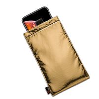 PHOOZY Apollo Series Thermal Phone Case - Insulated to Protect Against Cold & Extend Battery Life. Fits iPhone 8+/XR/XS & 11 Max S9+/S10+ and Similar Phones [XL - Gold]