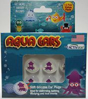 Aqua Ears® Kids Soft Silicone Earplugs 12 Pair (Octopus)