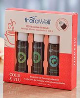 Set of 3 Cold and Flu Roll-On Essential Oils -