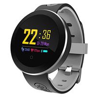 Light-Ren Fitness Tracker IP68 Waterproof Smart Bracelet Wristband Touch Screen with Pedometer Heart Rate Blood Pressure Sleep Detection Step Sports Watch for Android and iOS