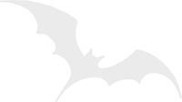 hBARSCI Bat Vinyl Decal - 5 Inches - for Cars, Trucks, Windows, Laptops, Tablets, Outdoor-Grade 2.5mil Thick Vinyl - White