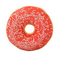 Meidexian888 3D Pillow,3D Funny Doughnut Shape Digital Print Comfort for Home Decoration (O)