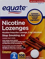Equate Nicotine Lozenges, Cinnamon Flavor, 2 mg, 108 Count