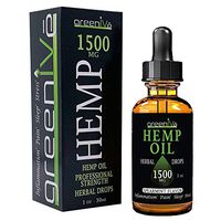 GreenIVe - Hemp Oil - Best Quality Hemp Oil - USA farmed and Bottled - Exclusively on Amazon (1 Ounce 1,500mg, Spearmint)