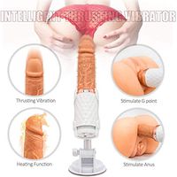 LEIONA Whisper Quiet Waterproof Privacy Dicks for Womens with Magic Vibration Modes, Handsfree Personal Fitness Wand with Strong Suction Cup for Body Massage