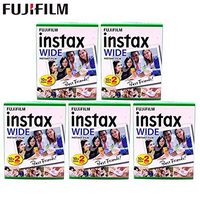 Fujifilm Instax Wide Instant Films for Fuji Instax Wide 210 200 100 300, Pack of 5