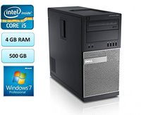 Dell Optiplex 9020 Business Desktop Mini Tower Intel Quad Core i5-4570 4GB 500GB Win7 Pro DVD Read/Write Dell 3 Yr Warranty