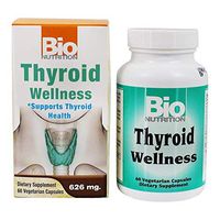 Bio Nutrition Thyroid Wellness 626mg, 60 Veg Capsules