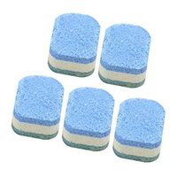 Countia 5Pcs/Pack Household Toilet Cleaner Tablet Powerful Cleaning Toilet Cleaners