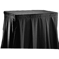 Skirt for Project-O Multi-Purpose Projection Stand (17" x 25" Shelf) Color: Black