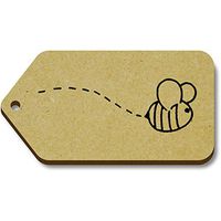 Azeeda 10 x 'Bumble Bee' 66mm x 34mm Gift Tags (TG00060369)