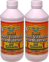 Multi-Vitamin with Minerals for Children Dynamic Health 8 oz Liquid