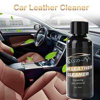 Luonita Leather Cleaner,Refurbished Car Leather Cleaner Leather Cleaner Car Leather Cleaning Agent with Towel for Couch, Car Interior, Car Seats, Bags, Jackets, Shoes -50 ml (3 PCS)