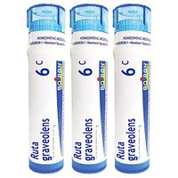 Boiron Ruta Graveolens 6c, Homeopathic Medicine for Eye Strain, 3 Count