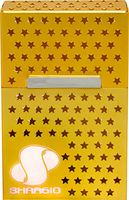 Multi Color Top Flip Magnetic Open Plastic Cigarette Case Pack Holders Kings (Yellow)