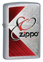 Zippo Lighter 80Th Anniv Herringbone
