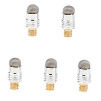 5Pack 2 in 1 Replaceable Mesh Fiber Tips Replacement for Stylus Pens Diameter 6.0mm
