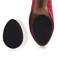 Anti Slip Shoe Pads, 16 Pairs Non-Slip Self-Adhesive Stick Pad for Shoes Sole Protector Grips, Black