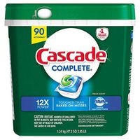 Cascade #1 Complete 12x Power ActionPacs Dish Detergent: Fresh Scent - 90 ct.