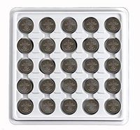 Duracell DL2032 3V 2032 Button Cell Batteries Bulk Tray, 25 Pack
