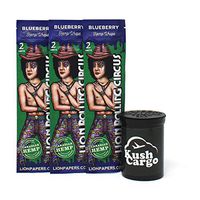 Lion Circus Hemp Wraps Blueberry Flavor (3 Packs)