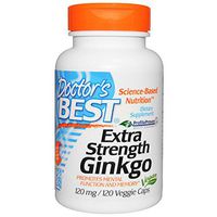 Doctor's Best, Extra Strength Ginkgo, 120 mg, 120 Veggie Caps